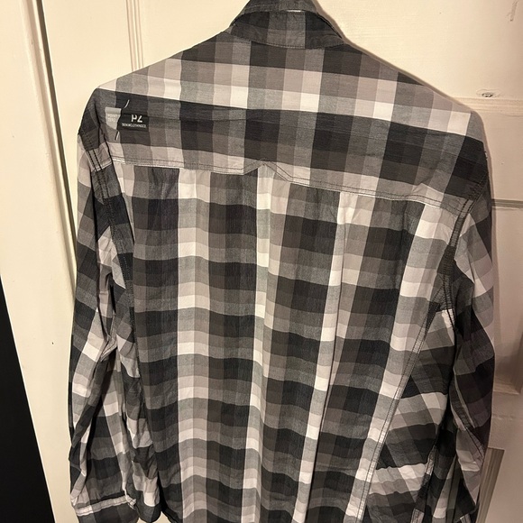 MENS POINT ZERO BLACK LABEL LONG SLEEVE SHIRT - Picture 3 of 4